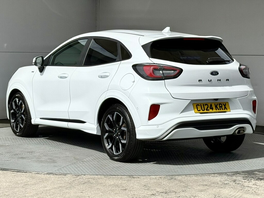 Ford Puma 1.0T Ecoboost Mhev St-line X Hybrid Euro 6 CU24KRX White #4