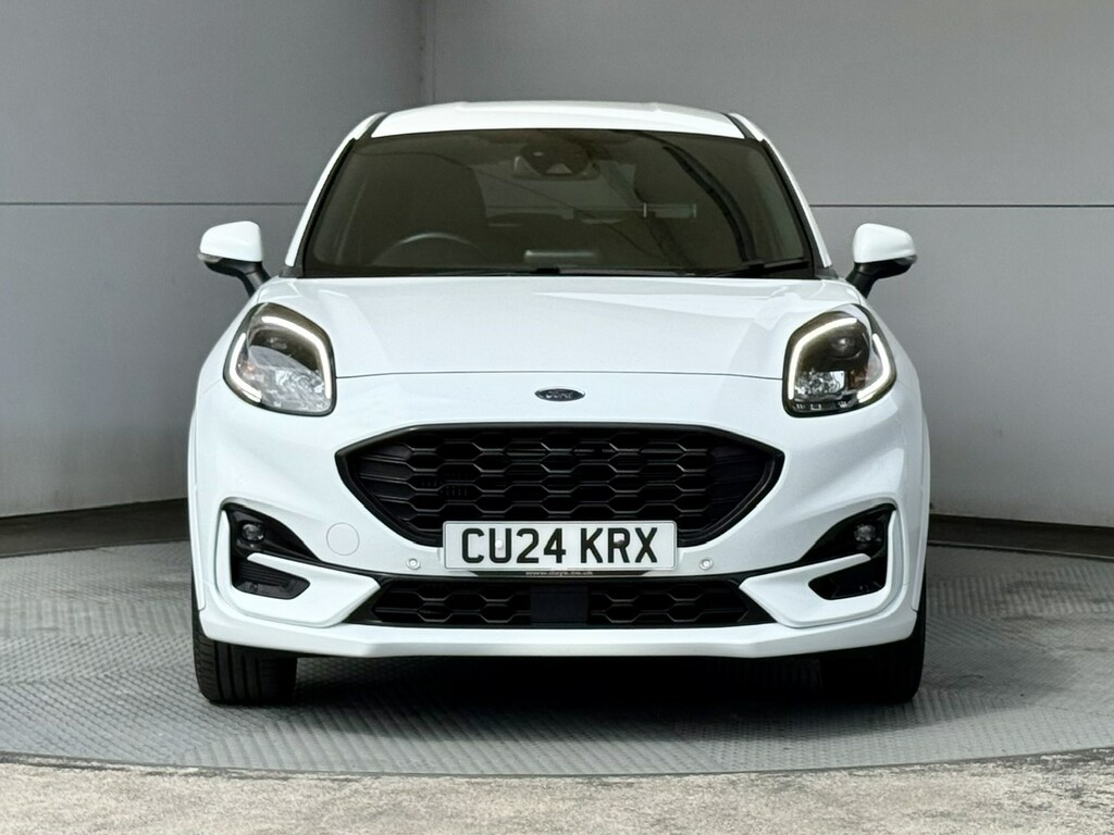 Ford Puma 1.0T Ecoboost Mhev St-line X Hybrid Euro 6 CU24KRX White #2