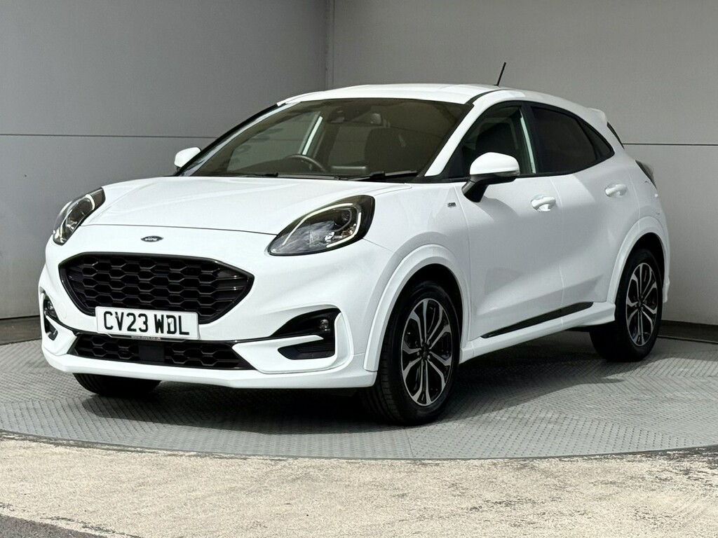 Ford Puma 1.0T Ecoboost Mhev St-line Suv Hybrid M CV23WDL White #3