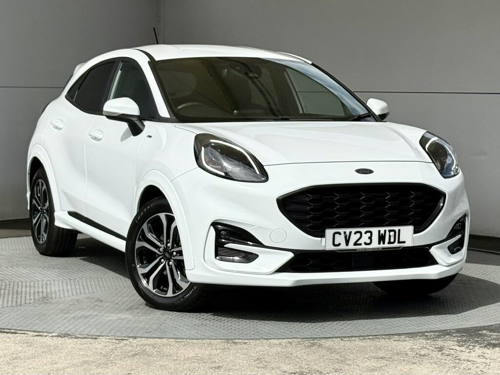 Ford Puma 1.0T Ecoboost Mhev St-line Suv Hybrid M CV23WDL White
