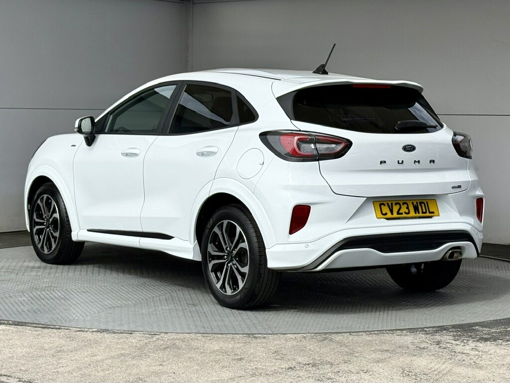 Ford Puma 1.0T Ecoboost Mhev St-line Suv Hybrid M CV23WDL White #5