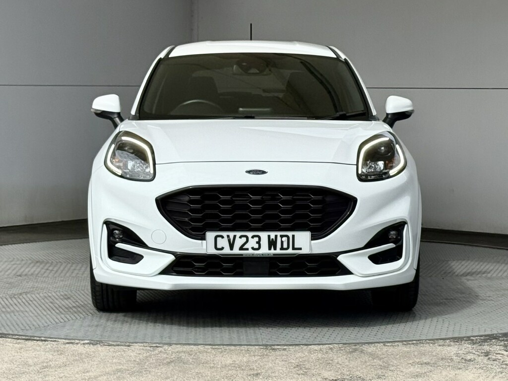 Ford Puma 1.0T Ecoboost Mhev St-line Suv Hybrid M CV23WDL White #2