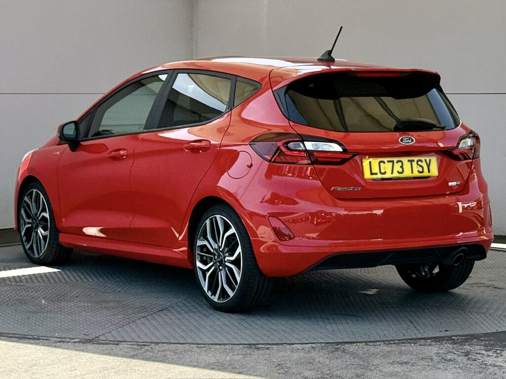 Ford Fiesta 1.0T Ecoboost Mhev St-line X Edition Hatchback LC73TSY Red #6