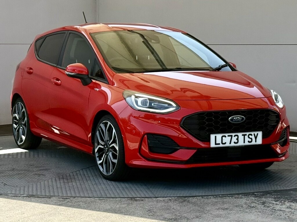 Ford Fiesta 1.0T Ecoboost Mhev St-line X Edition Hatchback LC73TSY Red #2