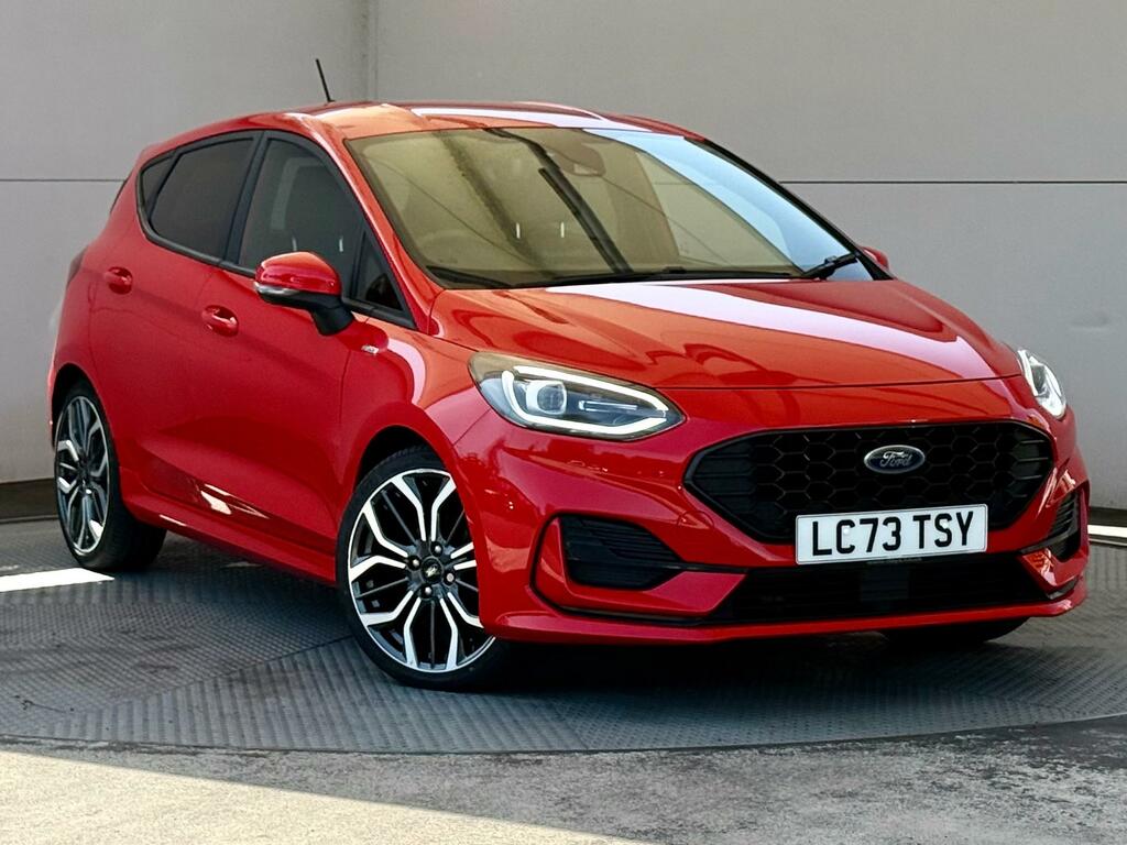 Ford Fiesta 1.0T Ecoboost Mhev St-line X Edition Hatchback Red
