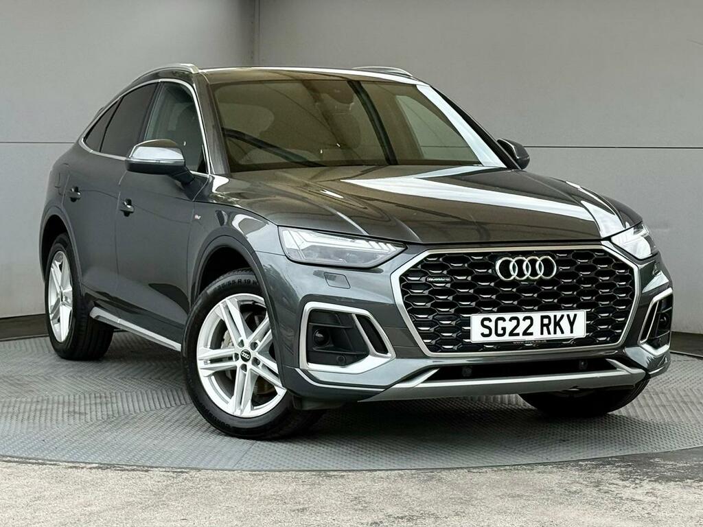 Audi Q5 2.0 Tdi 40 S Line Sportback S Tronic Qu SG22RKY Grey
