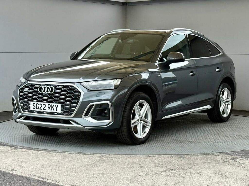 Audi Q5 2.0 Tdi 40 S Line Sportback S Tronic Qu SG22RKY Grey #3