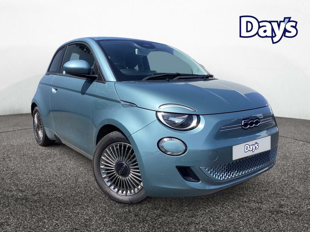 Fiat 500E 42Kwh Icon Hatchback 118 Ps Blue