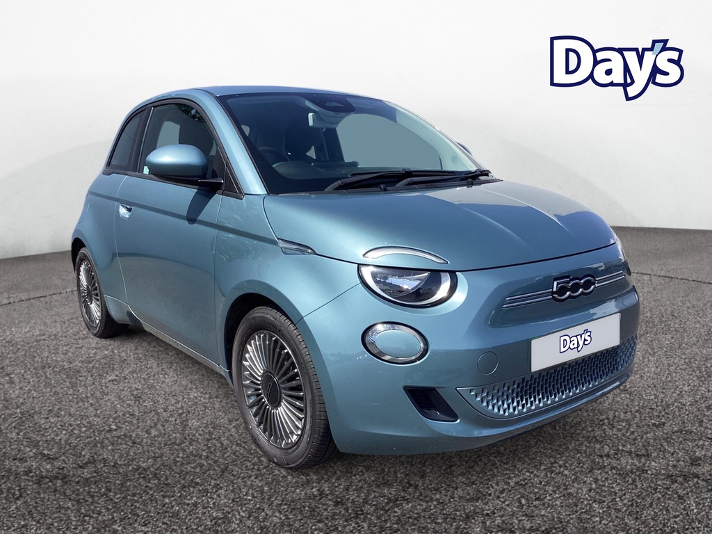 Fiat 500E 42Kwh Icon Hatchback 118 Ps Blue #3