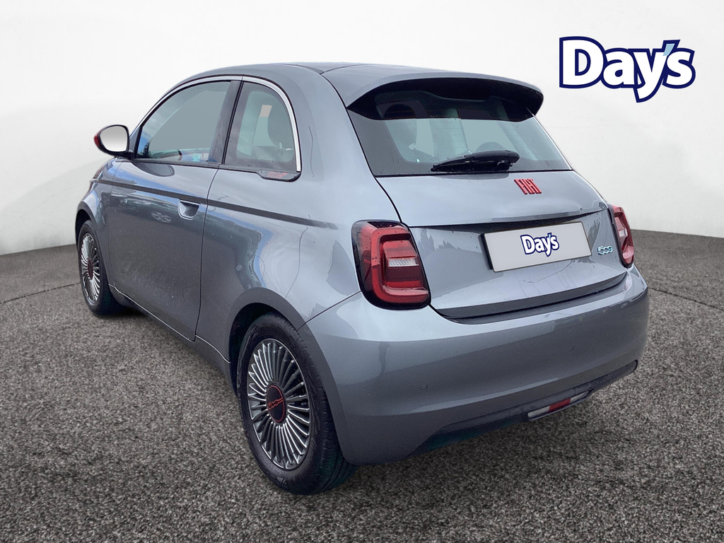 Fiat 500E 42Kwh Red Hatchback 118 Ps Grey #6