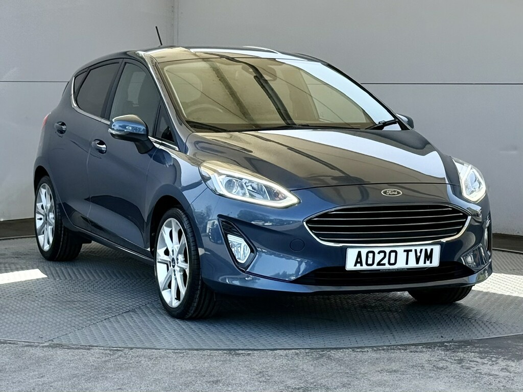 Ford Fiesta 1.0T Ecoboost Titanium X Hatchback A020TVM Blue #2
