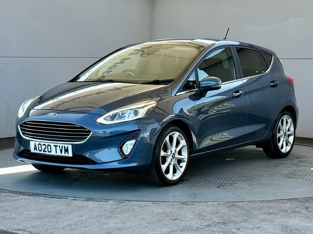 Ford Fiesta 1.0T Ecoboost Titanium X Hatchback A020TVM Blue #4