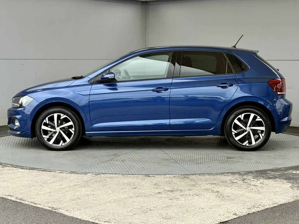 Volkswagen Polo 1.0 Tsi Match Hatchback Dsg Euro 6 Ss HJ70TUY Blue #4