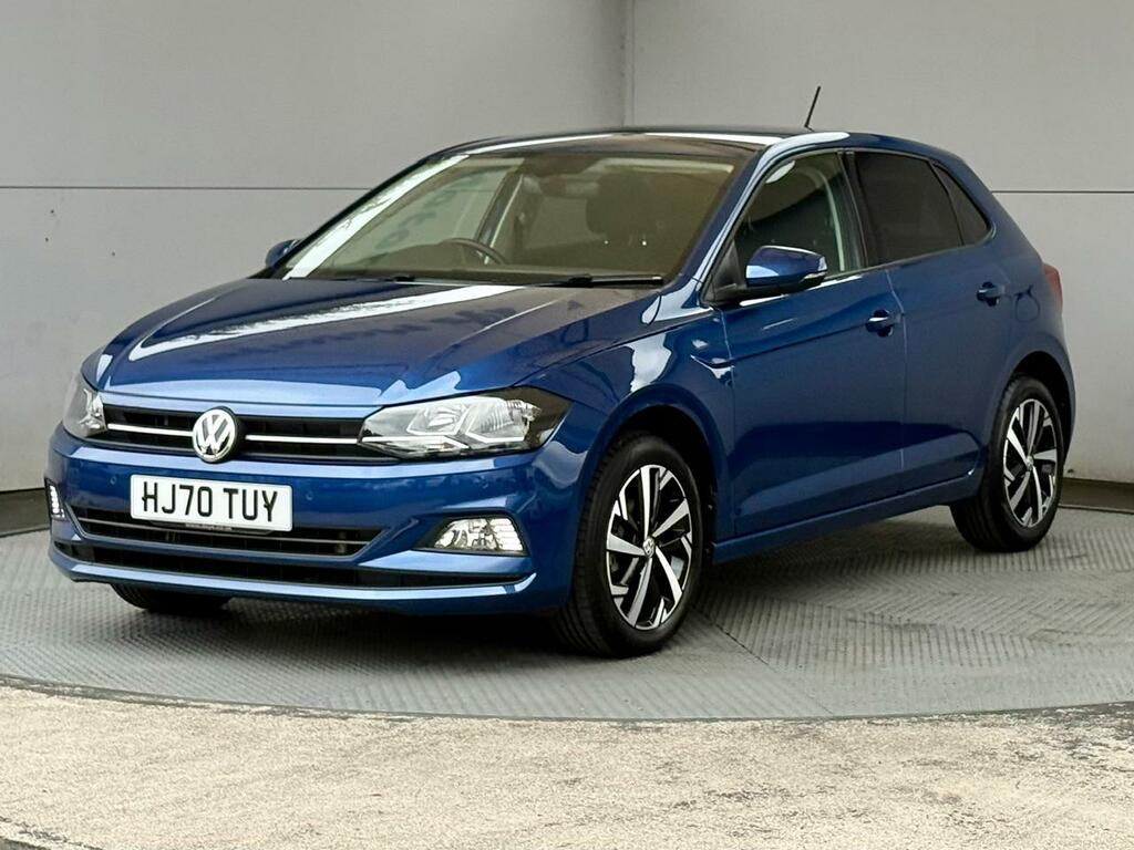 Volkswagen Polo 1.0 Tsi Match Hatchback Dsg Euro 6 Ss HJ70TUY Blue #3