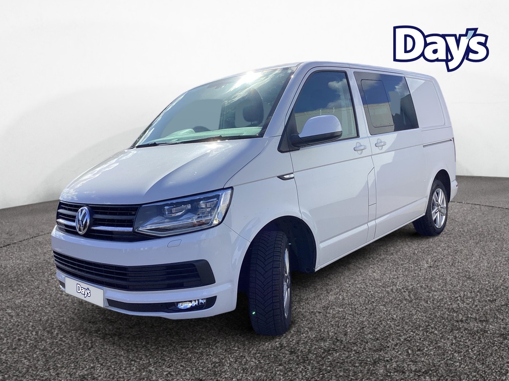 Volkswagen Transporter 2.0 Bitdi T32 Bluemotion Tech Window Van Diese White #2