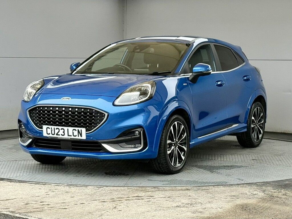 Ford Puma 1.0T Ecoboost St-line Vignale Hybrid CU23LCN Blue #4
