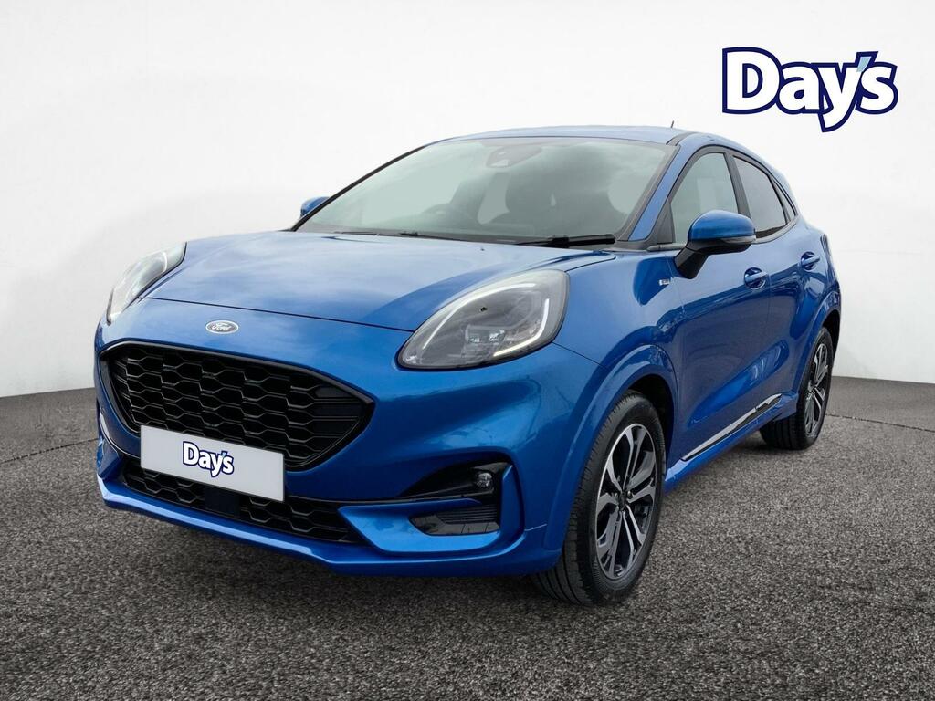 Ford Puma 1.0T Ecoboost Mhev St-line Suv Hybrid M GF73WJL Blue #3
