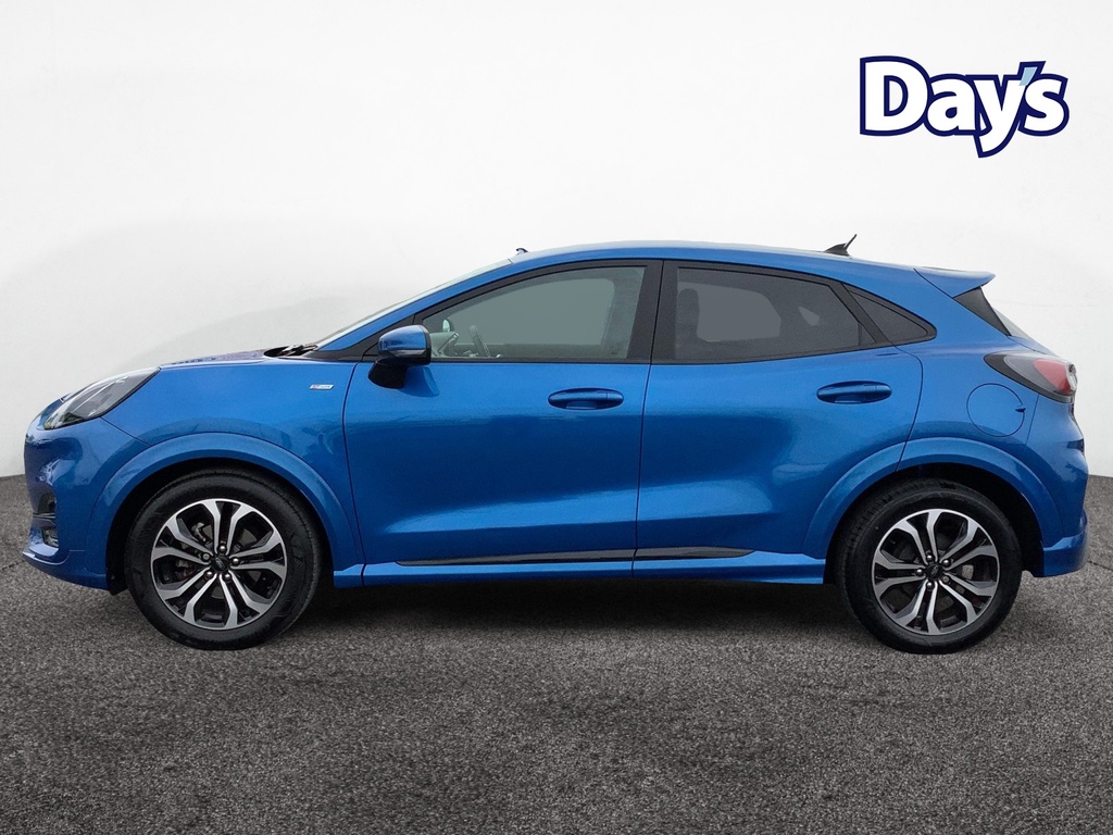 Ford Puma 1.0T Ecoboost Mhev St-line Suv Hybrid M GF73WJL Blue #4