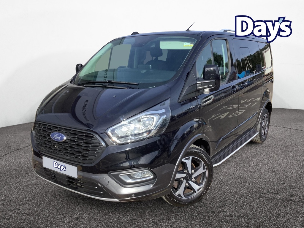 Ford Transit Custom 320 L1 Active Double Cab 2.0L 170Ps 6 S CV73KWY Black