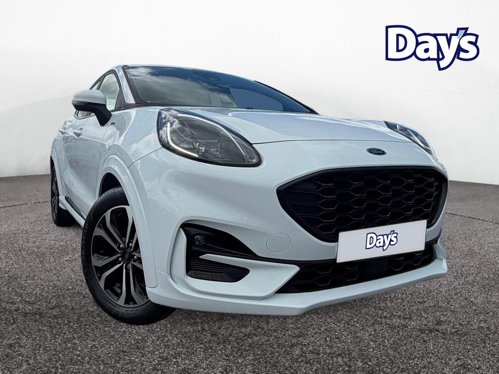 Ford Puma St-line 1.0 Ecoboost Hybrid Mhev 125Ps White #2