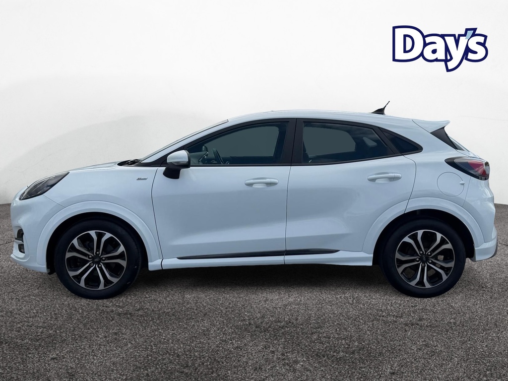 Ford Puma St-line 1.0 Ecoboost Hybrid Mhev 125Ps White #5