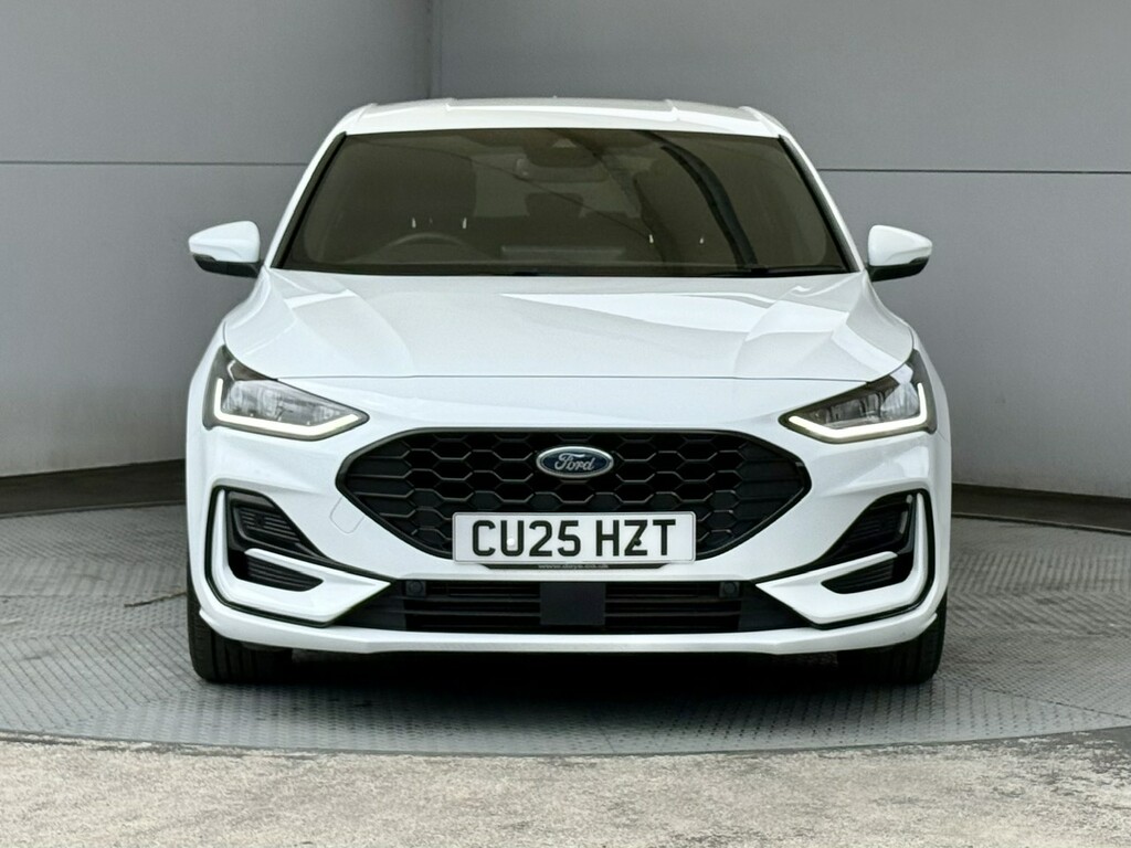 Ford Focus 1.0T Ecoboost Mhev St-line Hatchback Euro 6 Ss CU25HZT White #2