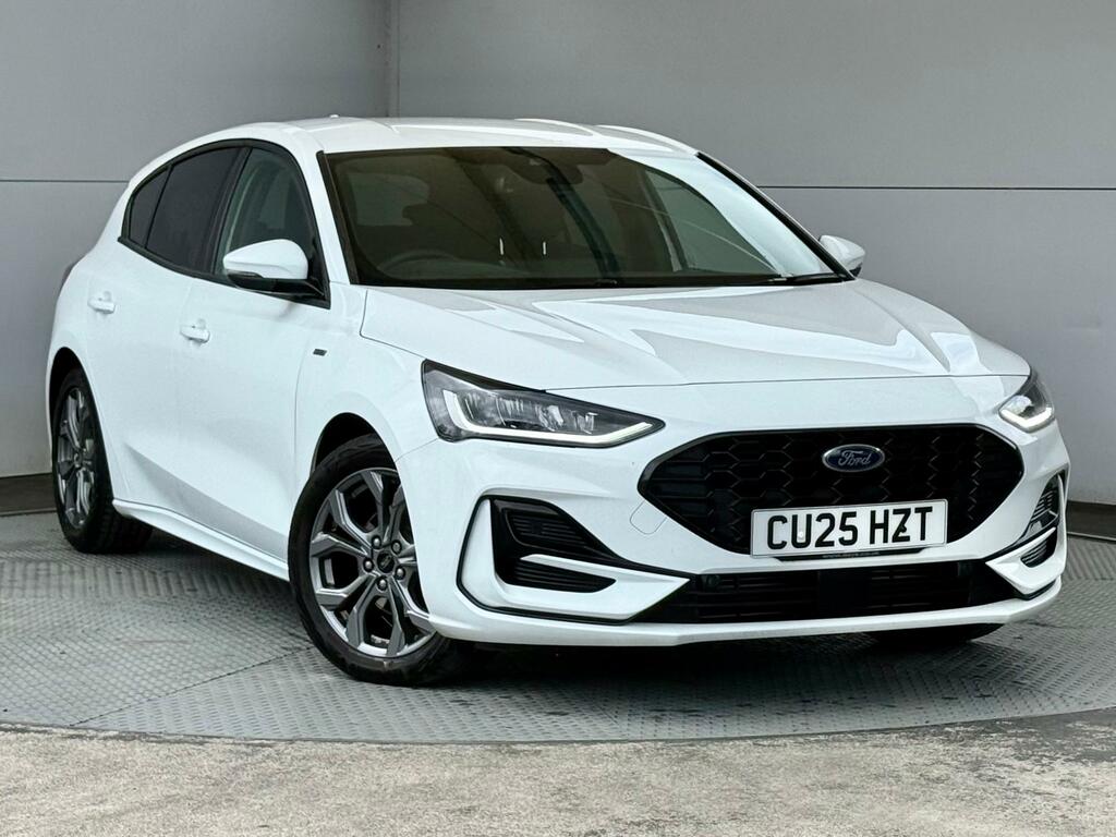 Ford Focus 1.0T Ecoboost Mhev St-line Hatchback Euro 6 Ss White