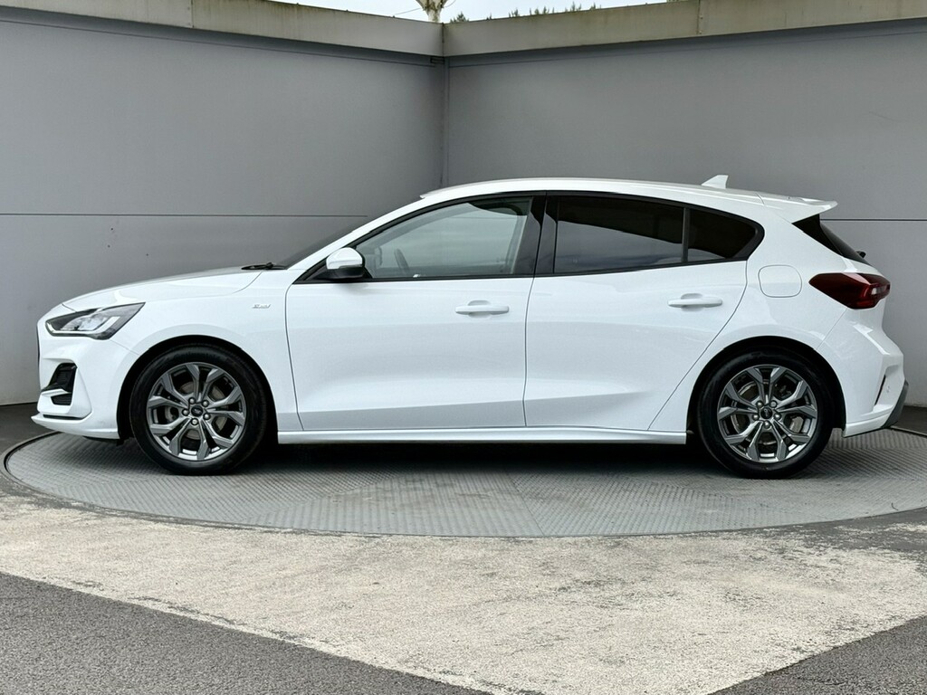 Ford Focus 1.0T Ecoboost Mhev St-line Hatchback Euro 6 Ss CU25HZT White #3