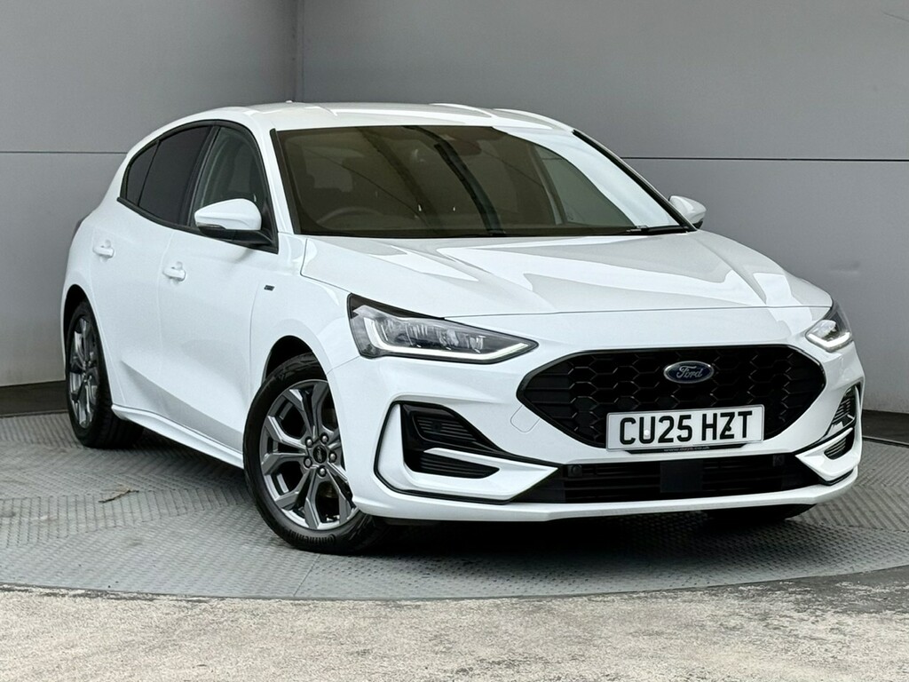 Ford Focus 1.0T Ecoboost Mhev St-line Hatchback Euro 6 Ss White