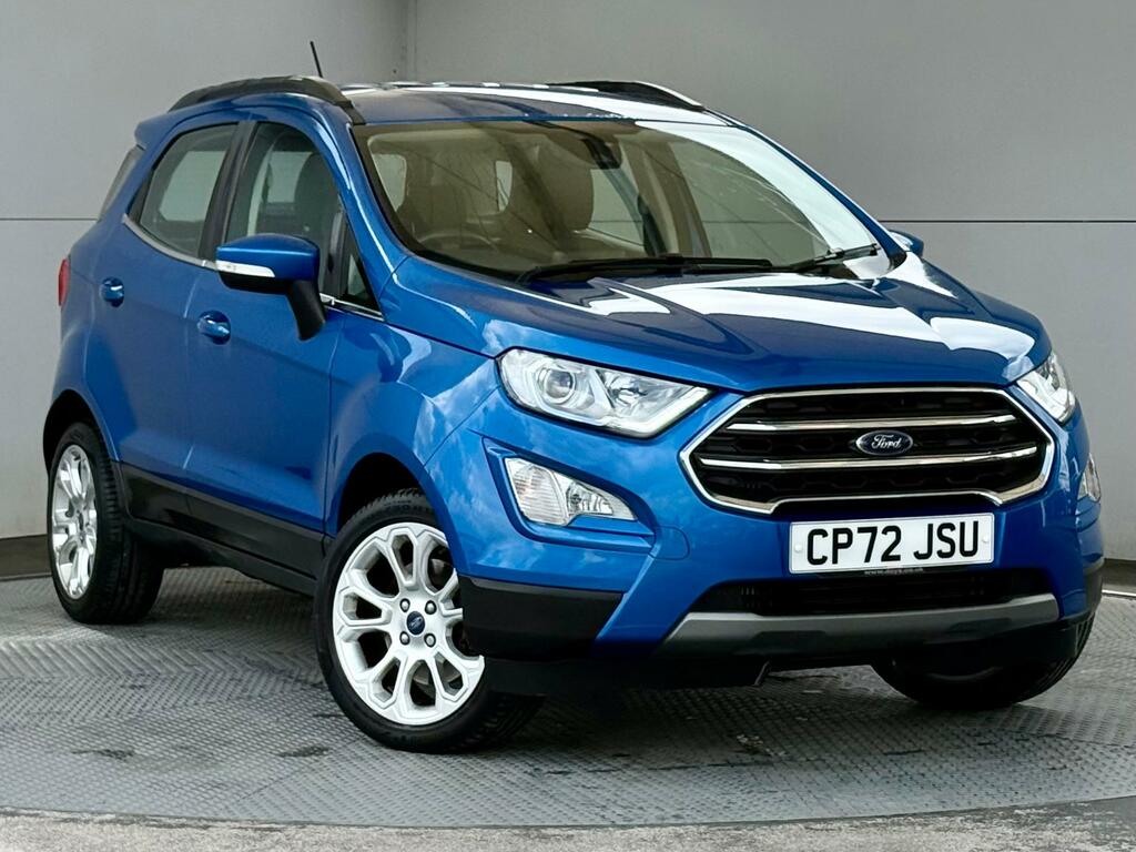 Ford Ecosport 1.0T Ecoboost Gpf Titanium 125 Ps Full D Blue