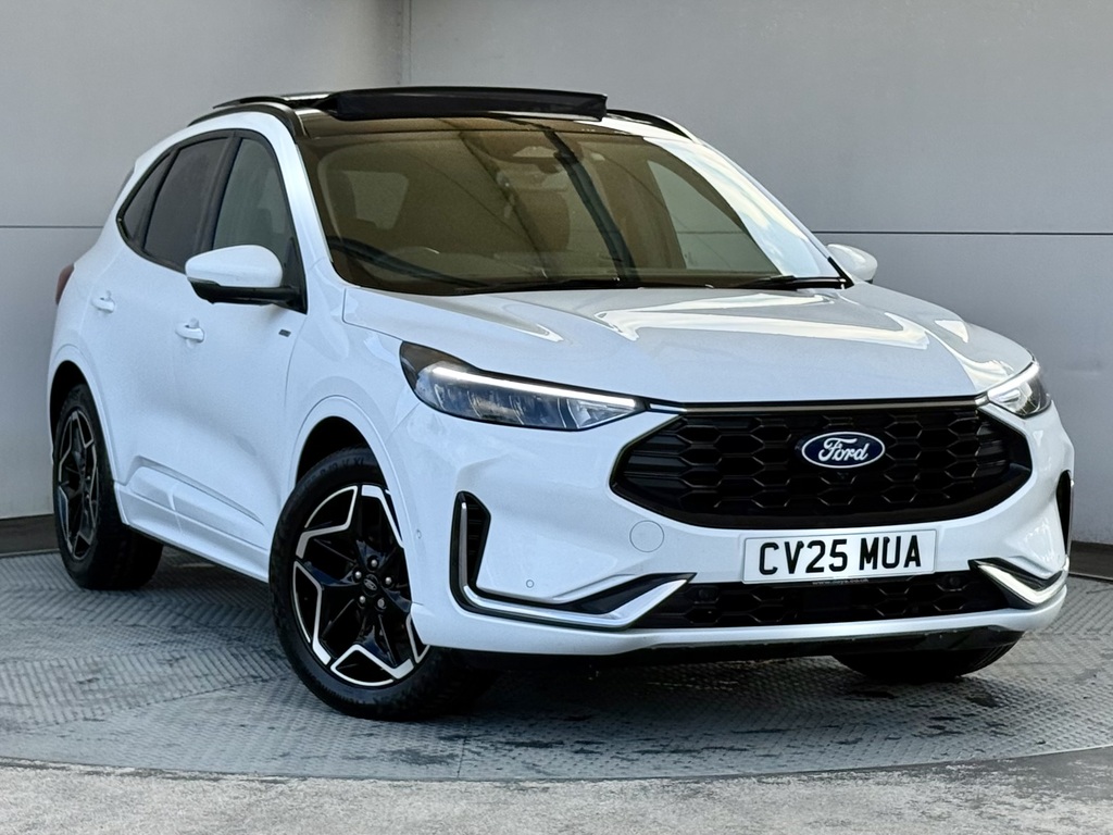 Ford Kuga 2.5H Duratec St-line X Hybrid Cvt 180 Ps White