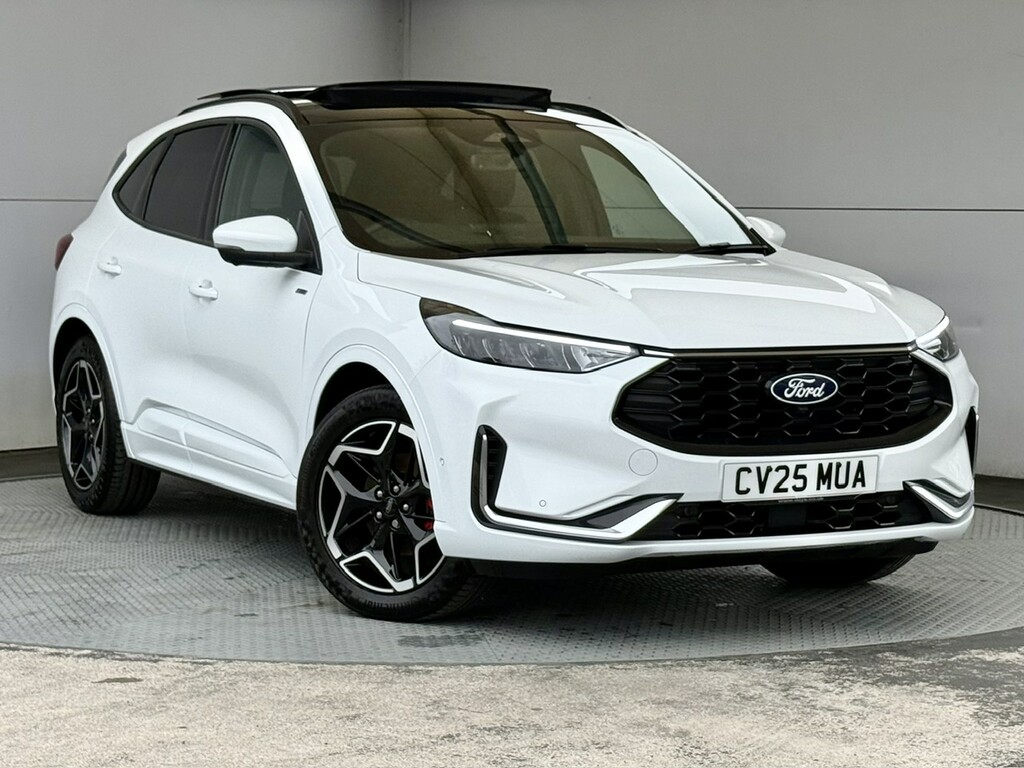 Ford Kuga 2.5H Duratec St-line X Hybrid Cvt 180 Ps White