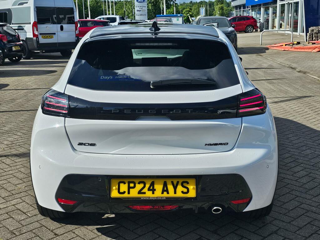 Peugeot 208 1.2 Gt Hatchback Hybrid E-dsc6 Euro 6 White #6