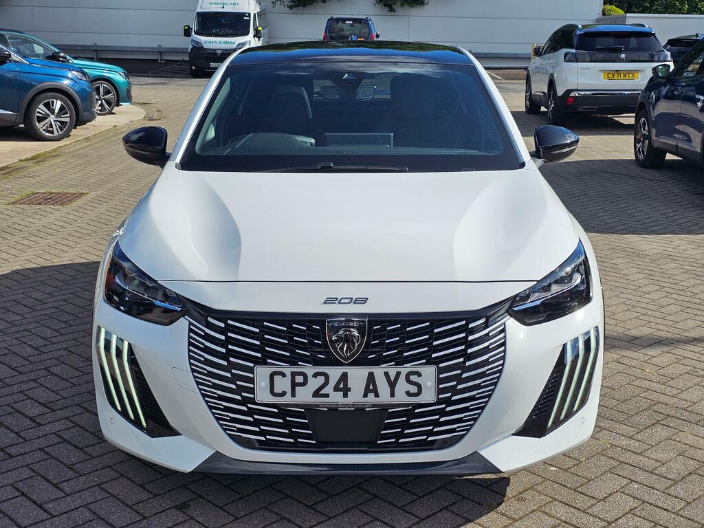 Peugeot 208 1.2 Gt Hatchback Hybrid E-dsc6 Euro 6 White #2