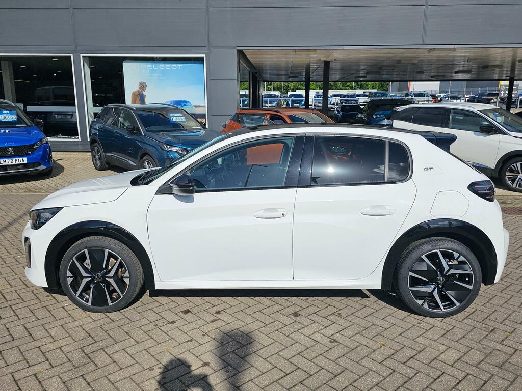 Peugeot 208 1.2 Gt Hatchback Hybrid E-dsc6 Euro 6 White #4