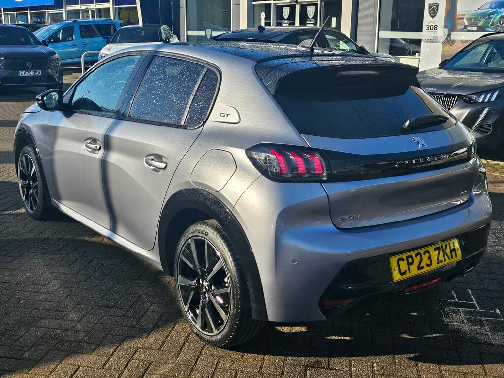 Peugeot 208 1.2 Puretech Gt Hatchback Euro 6 Grey #5