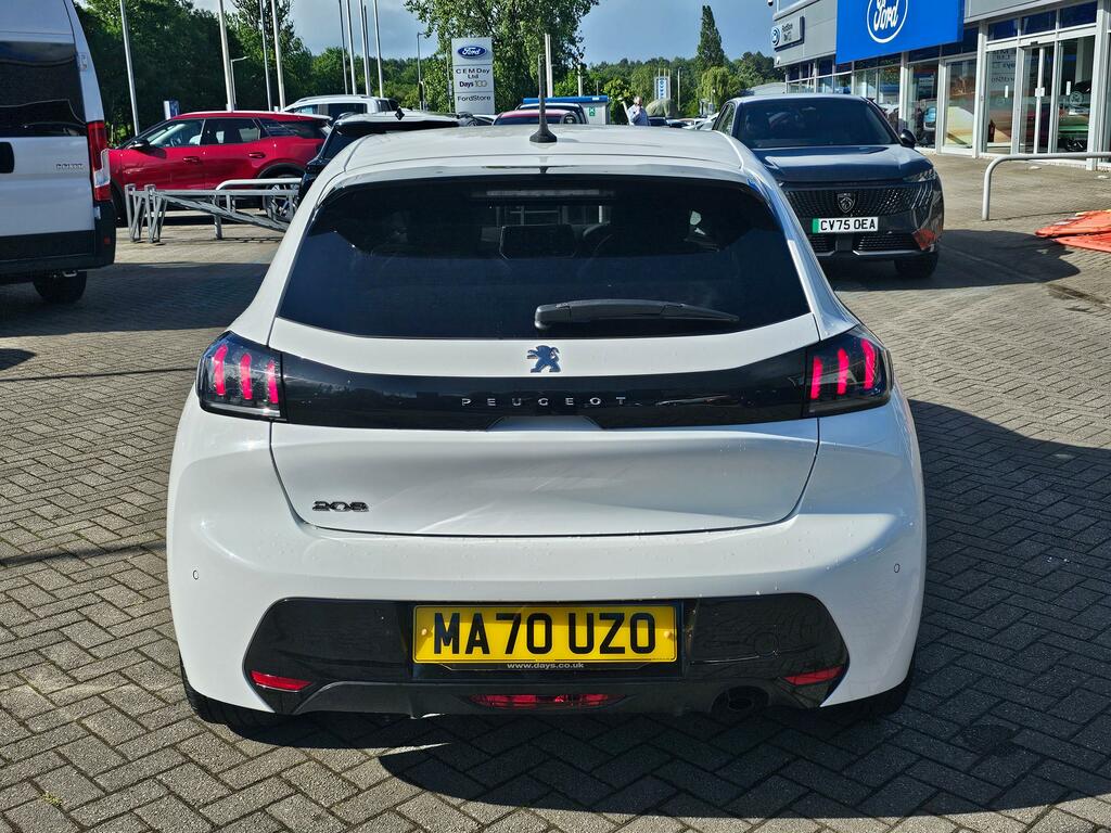 Peugeot 208 1.2 Puretech Allure Hatchback Eu White #6