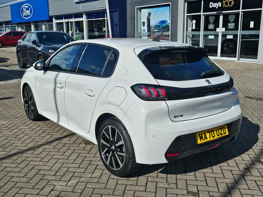 Peugeot 208 1.2 Puretech Allure Hatchback Eu White #5