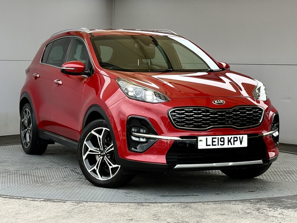 Kia Sportage 1.6 T-gdi Gt-line 174 Bhp Service Histor Red
