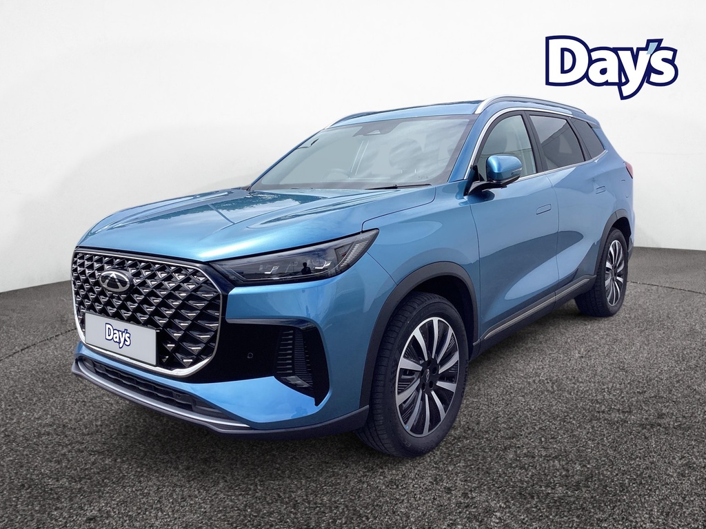 Chery Tiggo 8 1.5T 18.4Kwh Summit Suv Plug-in Hybrid Blue #5