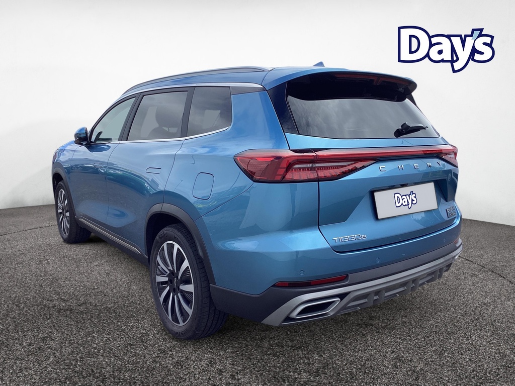 Chery Tiggo 8 1.5T 18.4Kwh Summit Suv Plug-in Hybrid Blue #6