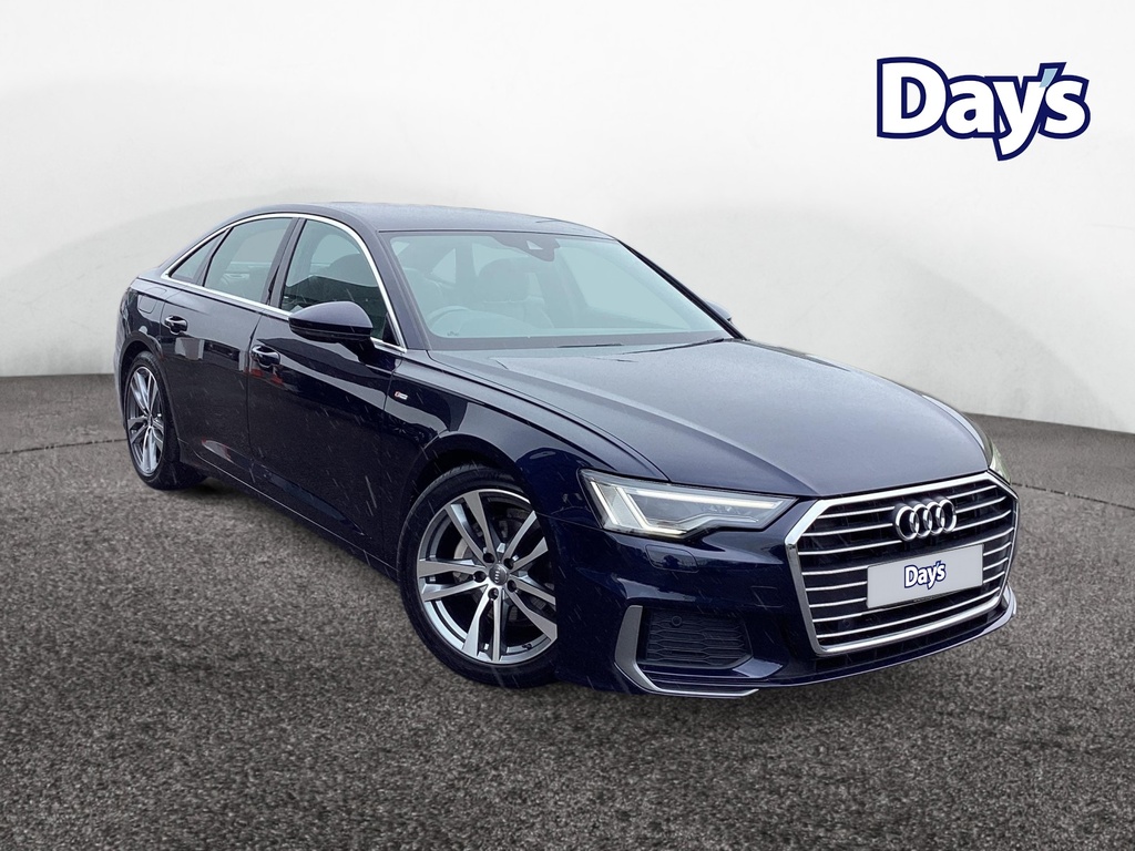 Audi A6 Saloon 2.0 Tdi 40 S Line Saloon S Tronic Euro Blue