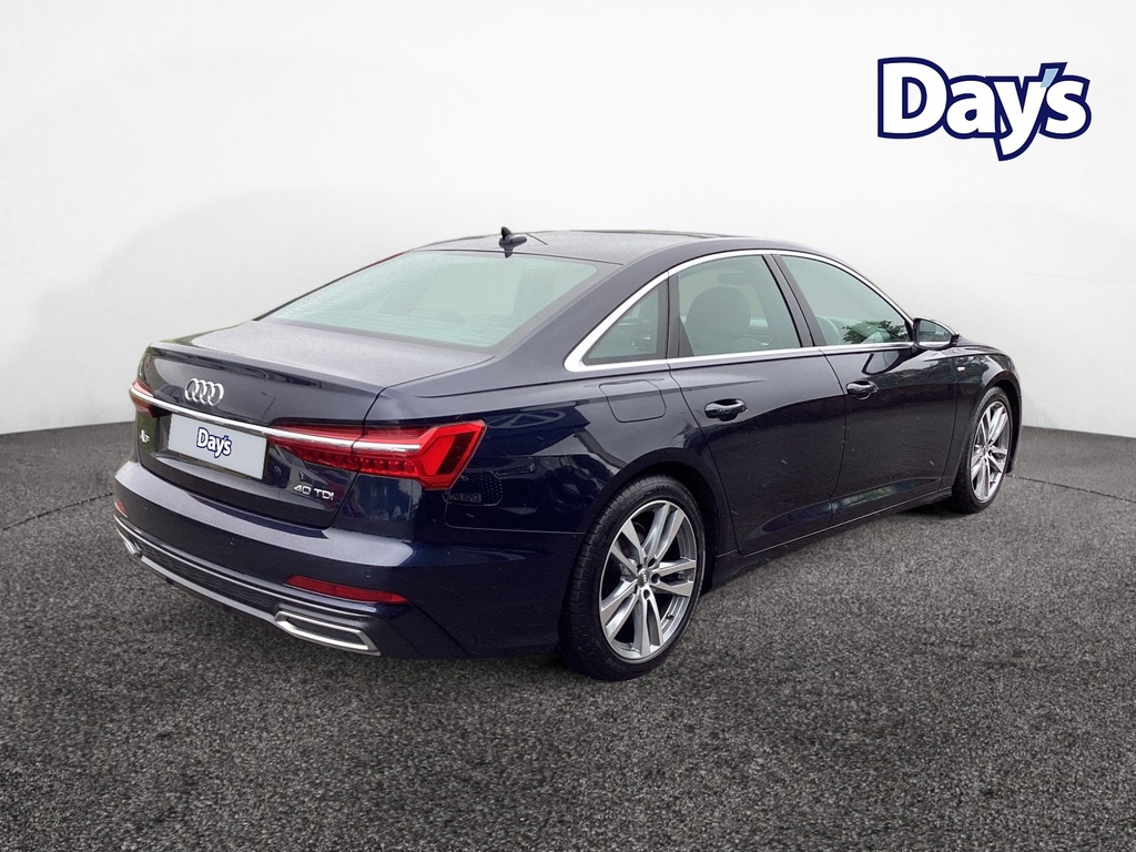 Audi A6 Saloon Tdi S Line White #9