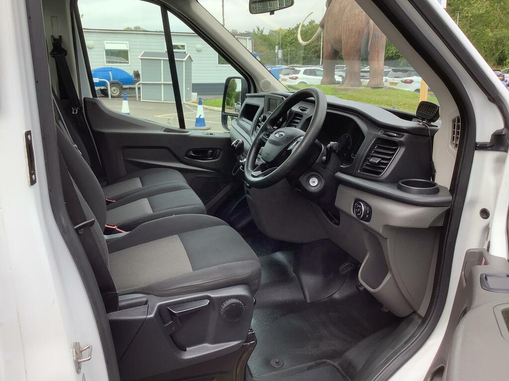 Ford Transit Custom 350 L2 Leader Caged Dropside, Tail Lift 2.0L 130Ps White #6