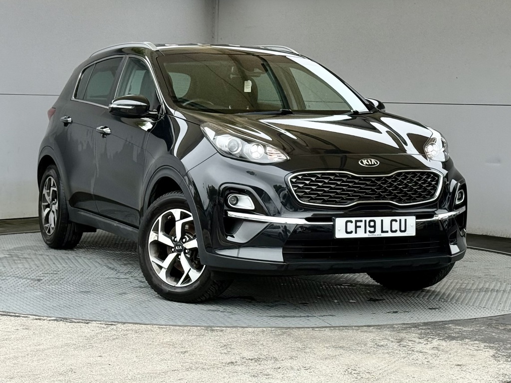 Kia Sportage 1.6 Gdi 2 Suv 130 Bhp Full Dealer Hi CF19LCU Black