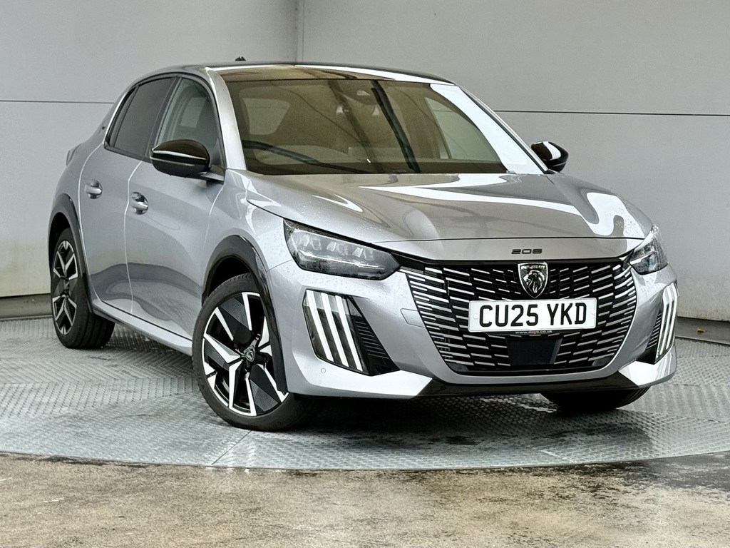 Peugeot 208 1.2 Puretech Gt Hatchback Euro 6 CU25YKD Grey