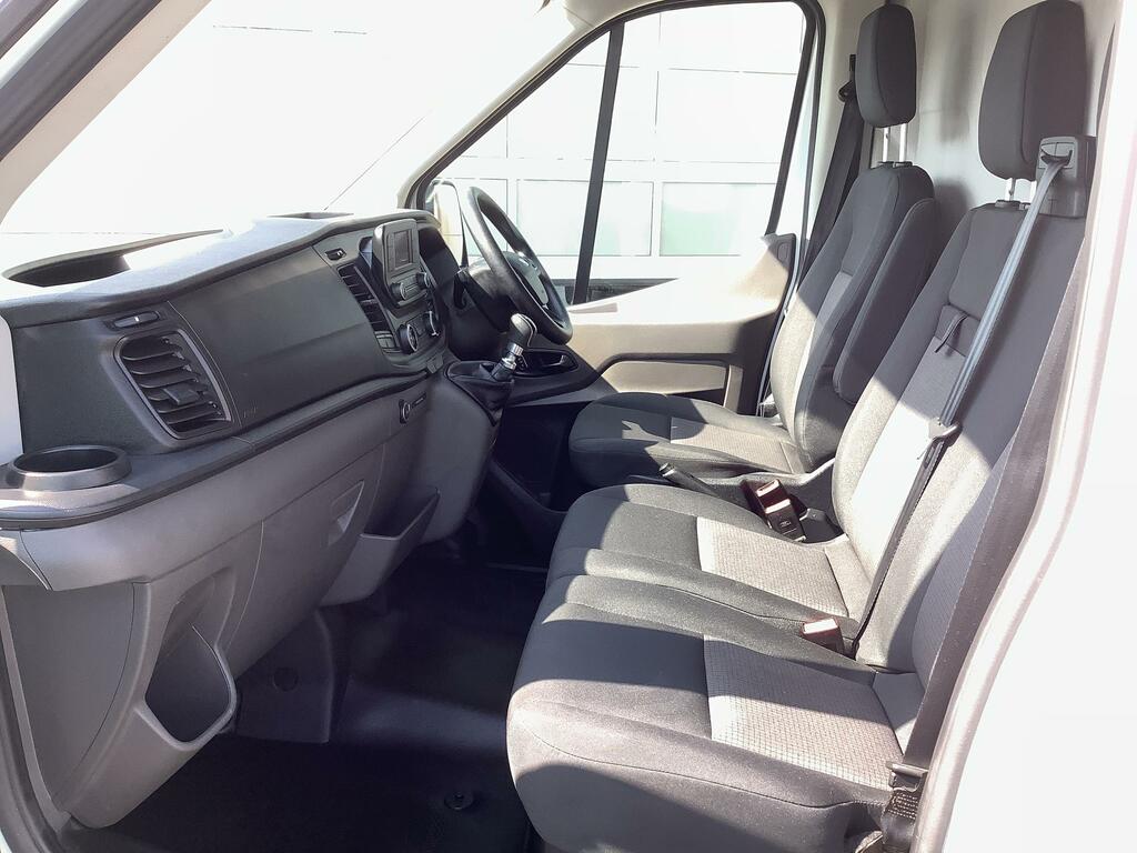 Ford Transit Custom 350 L3 H3 2.0L 130Ps Leader Panel Van M White #6