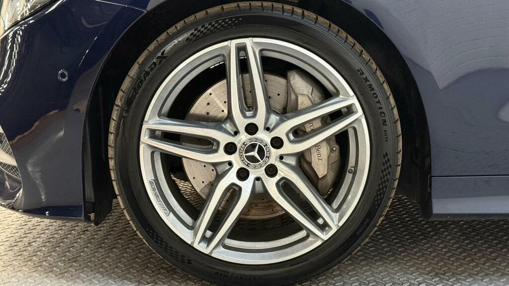 Mercedes-Benz E Class 3.0 E400 V6 Amg Line Premium Plus Cabriolet G-tr Blue #5
