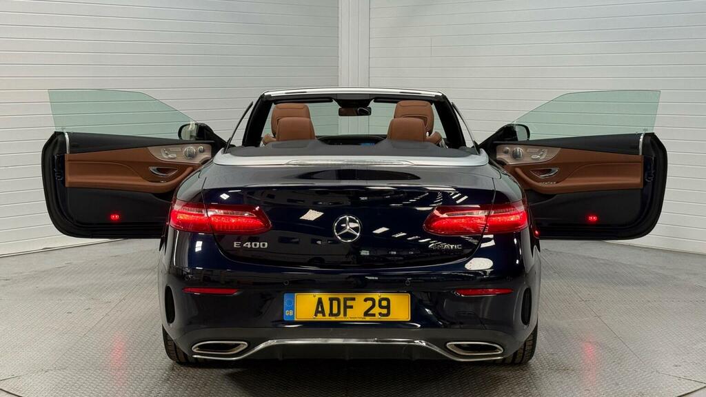 Mercedes-Benz E Class 3.0 E400 V6 Amg Line Premium Plus Cabriolet G-tr Blue #6