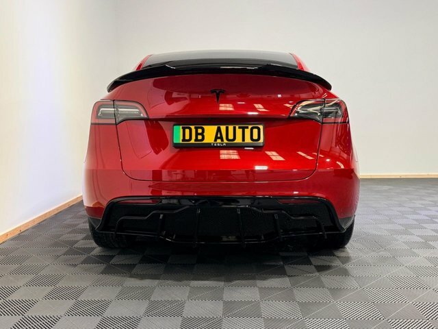 Tesla Model Y Motor Long Range Suv WN22EHH Red #4